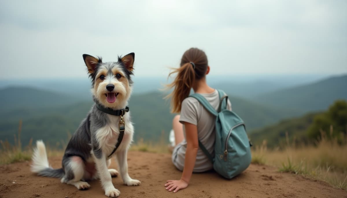 A dog on a walk — Where to Find a Holistic Vet in Austin, TX