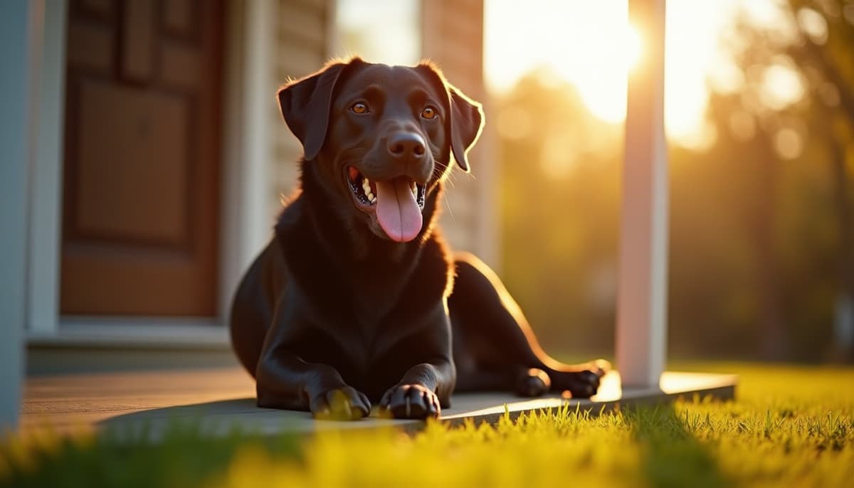 A dog on a walk — Holistic Vet Bridgeport CT
