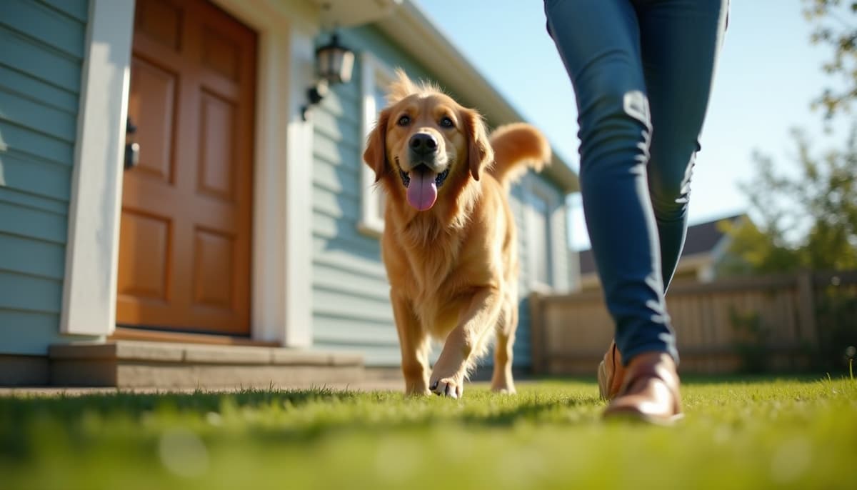 A dog on a walk — Holistic Vet Carrollton GA