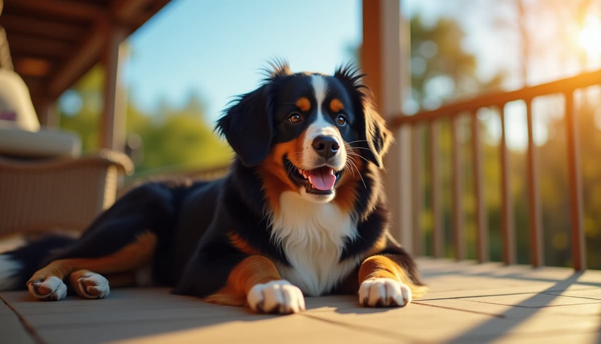 A dog on a walk — Holistic Vet in Cleveland, OH