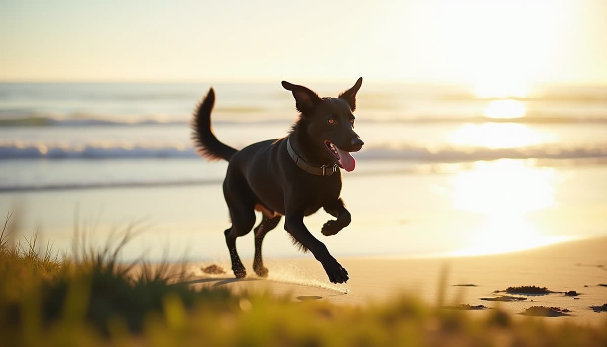 A dog on a walk — Holistic Vet in Corona, NY