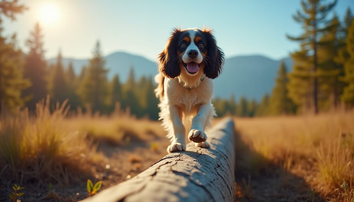A dog on a walk — Holistic Vet Dallas TX