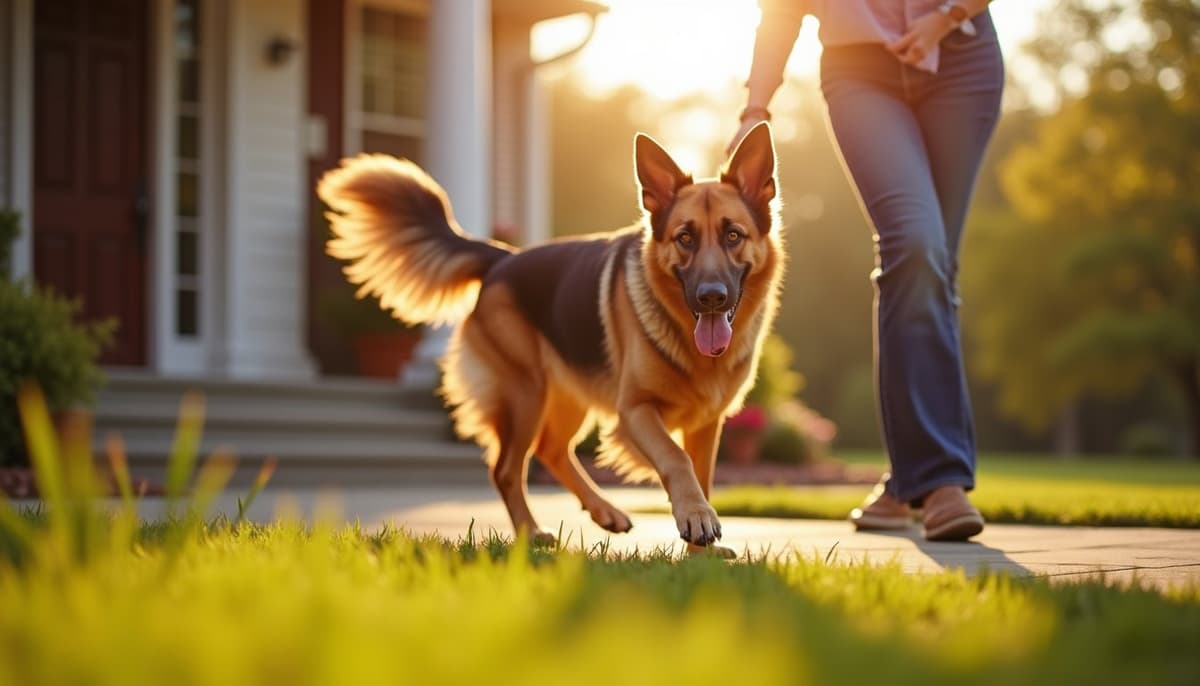 A dog on a walk — Holistic Vet in Des Moines, IA