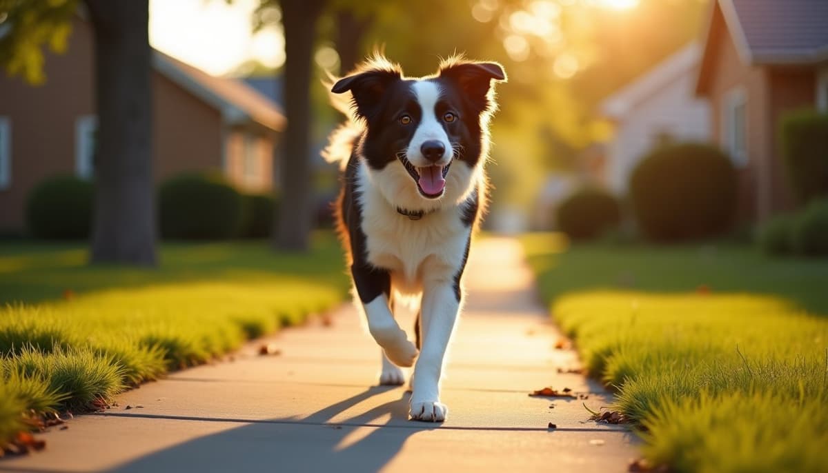 A dog on a walk — Holistic Vet in Fargo, ND