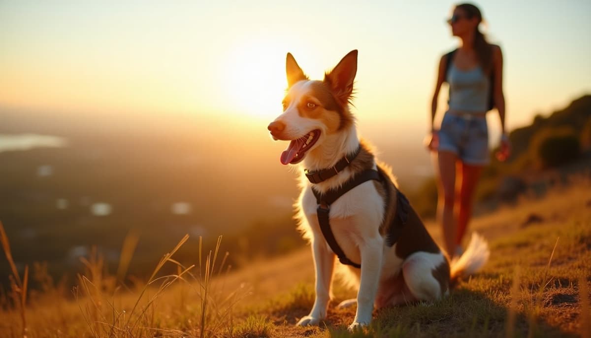 A dog on a walk — Holistic Vet in Hialeah, FL