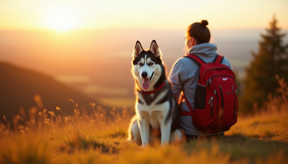 A dog on a walk — Holistic Vet in Inglewood, CA