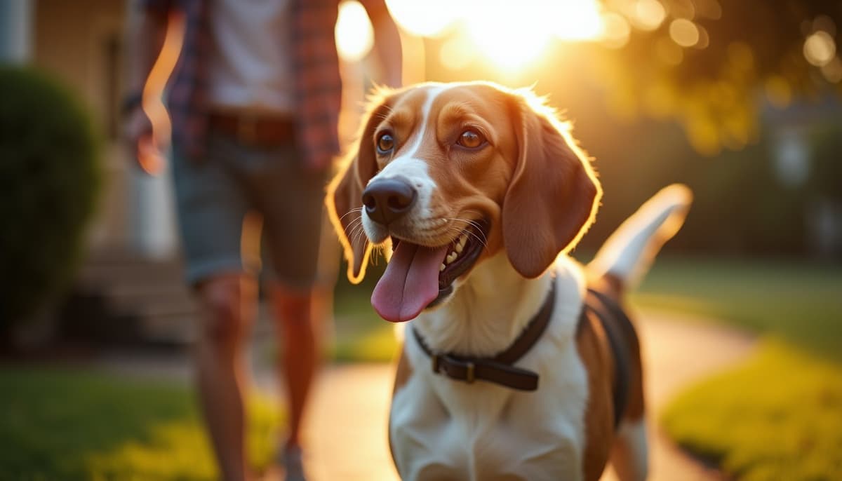 A dog on a walk — Holistic Vet Lansing MI: Costs, Options & Care