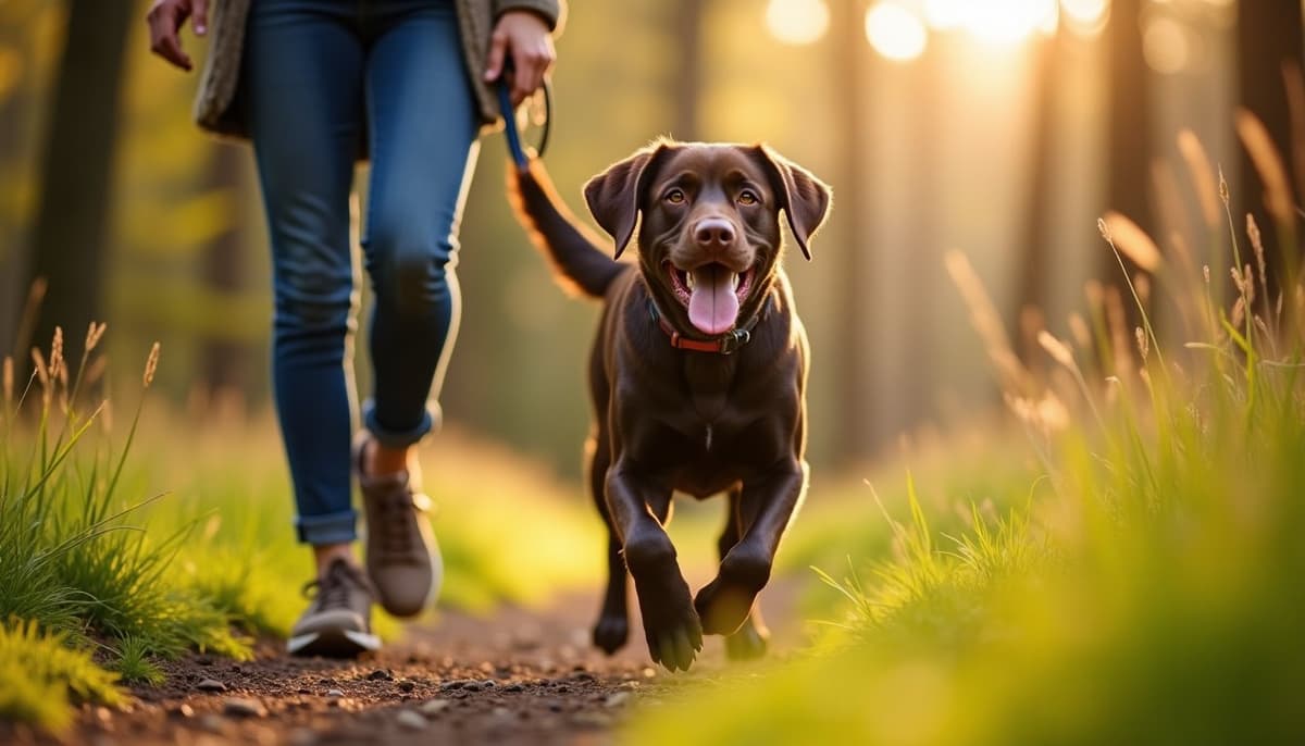 A dog on a walk — Holistic Vet in Lexington, KY: Costs and Options