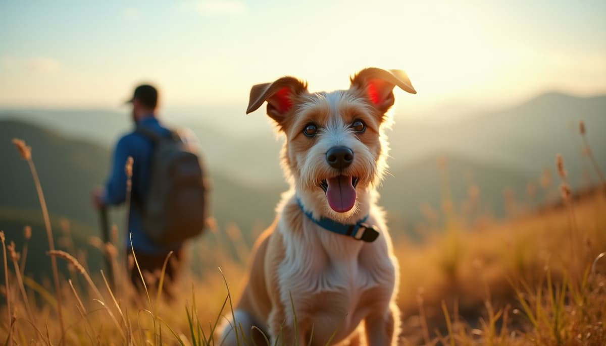A dog on a walk — Holistic Vet Lubbock TX