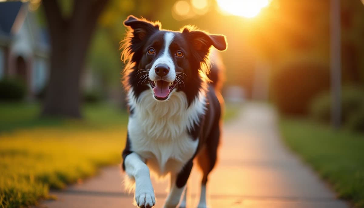 A dog on a walk — Holistic Vet in Olathe, KS