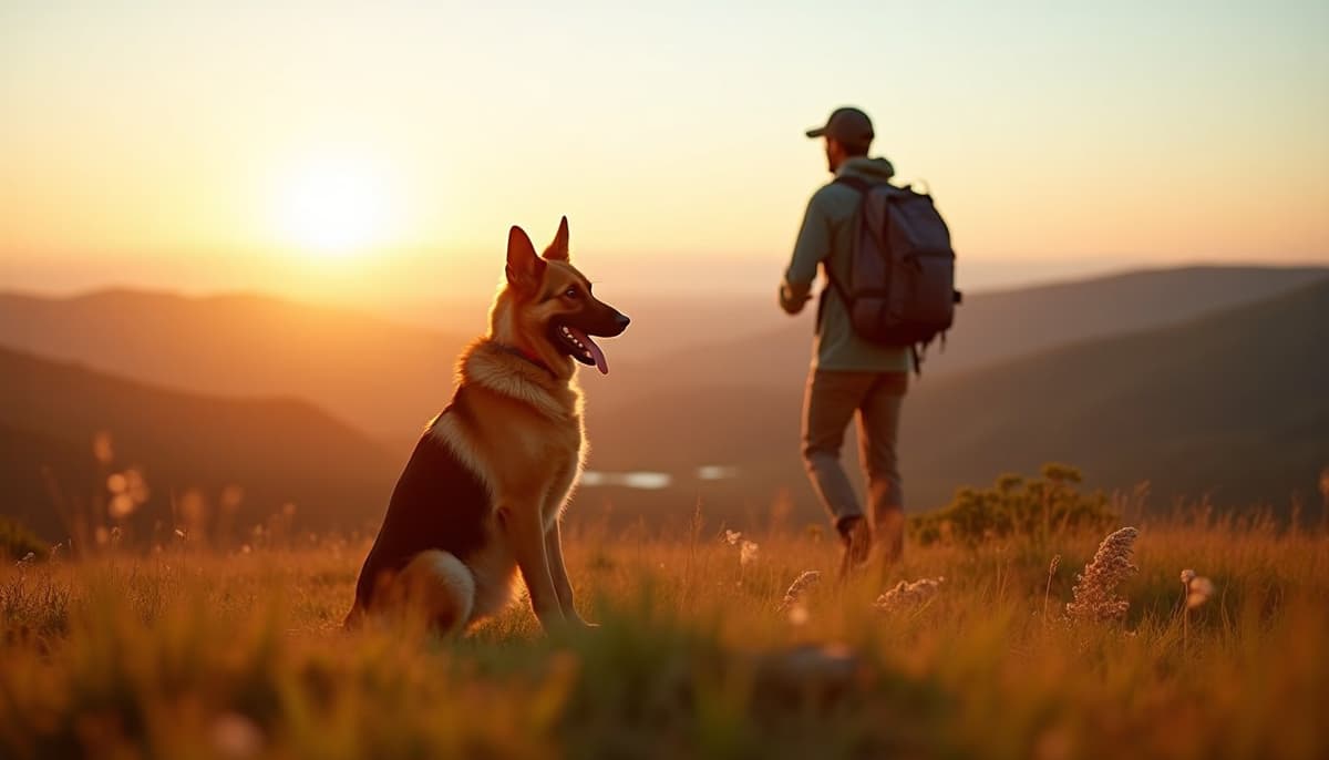 A dog on a walk — Holistic Vet Pomona CA