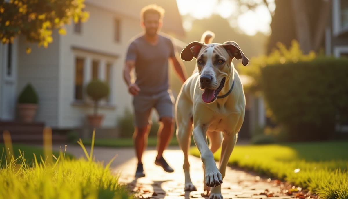 A dog on a walk — Holistic Vet Providence RI: Costs & Options