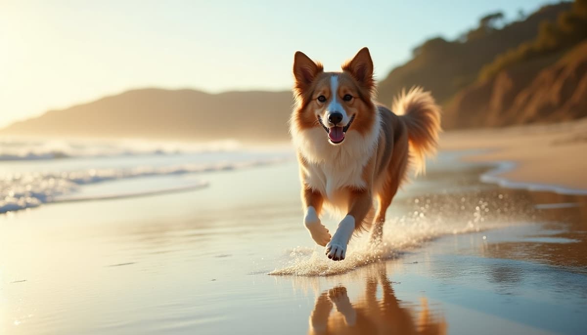 A dog on a walk — Holistic Vet in Riverside, CA