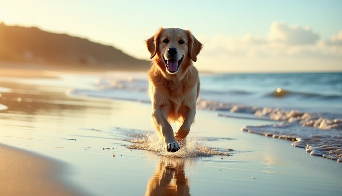 A dog on a walk — Holistic Vet in Roseville, CA