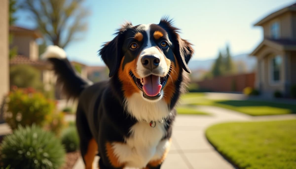A dog on a walk — Holistic Vet in Simi Valley, CA