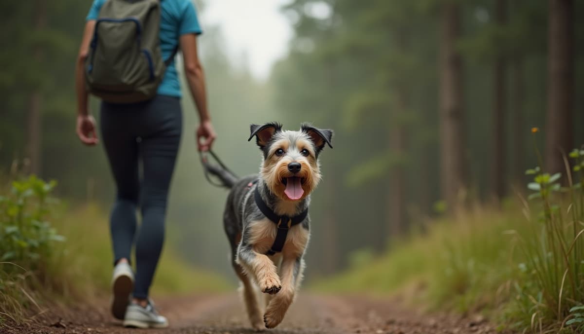 A dog on a walk — Holistic Vet in Syracuse, NY