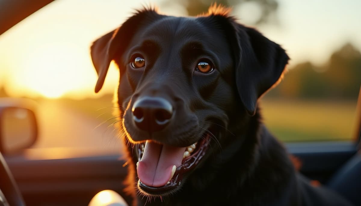 A dog on a walk — Mobile Vet for Senior Dogs in Abilene, TX