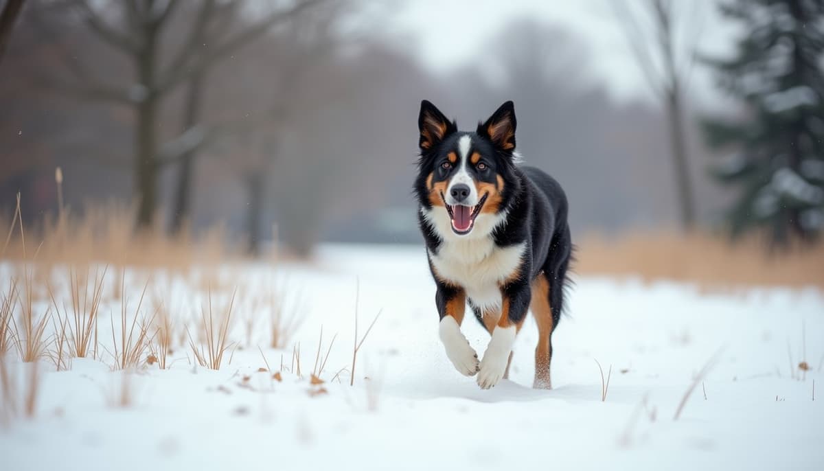 A dog on a walk — Mobile Vet for Senior Dogs in Arvada, CO