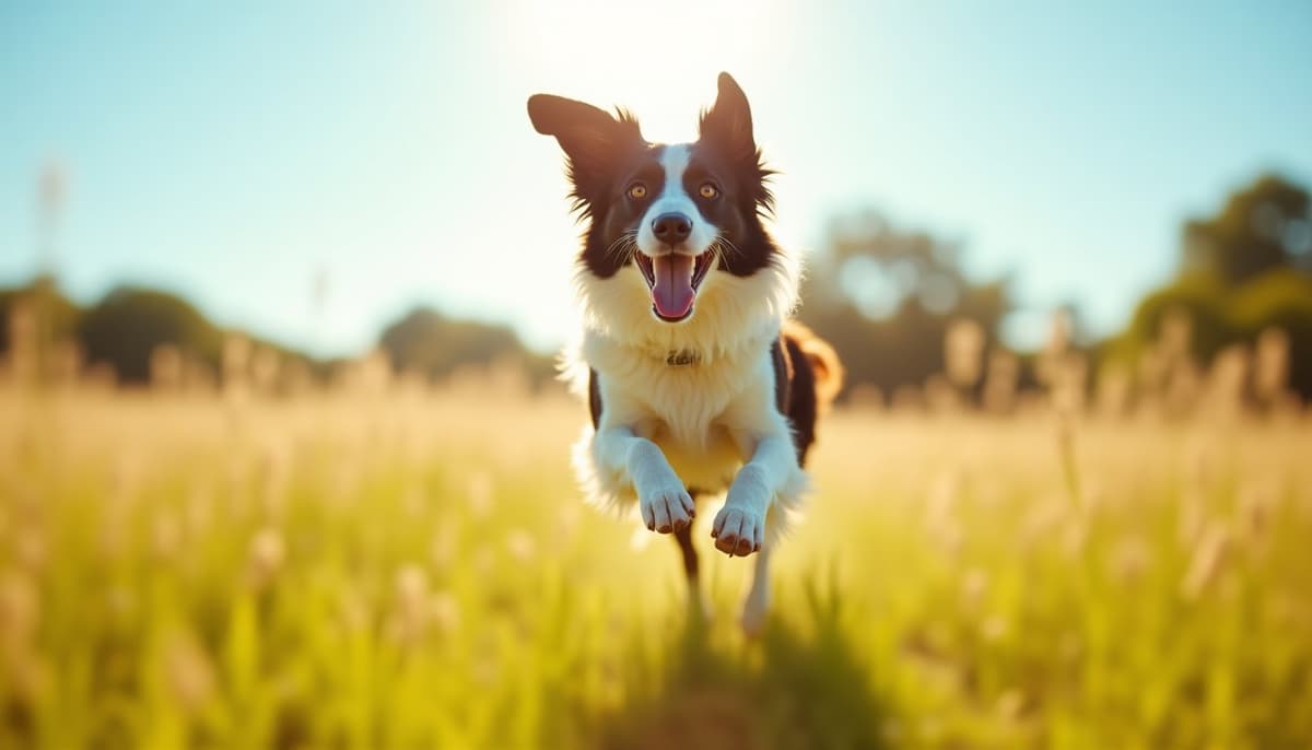 A dog on a walk — Mobile Vet for Senior Dogs in Austin TX