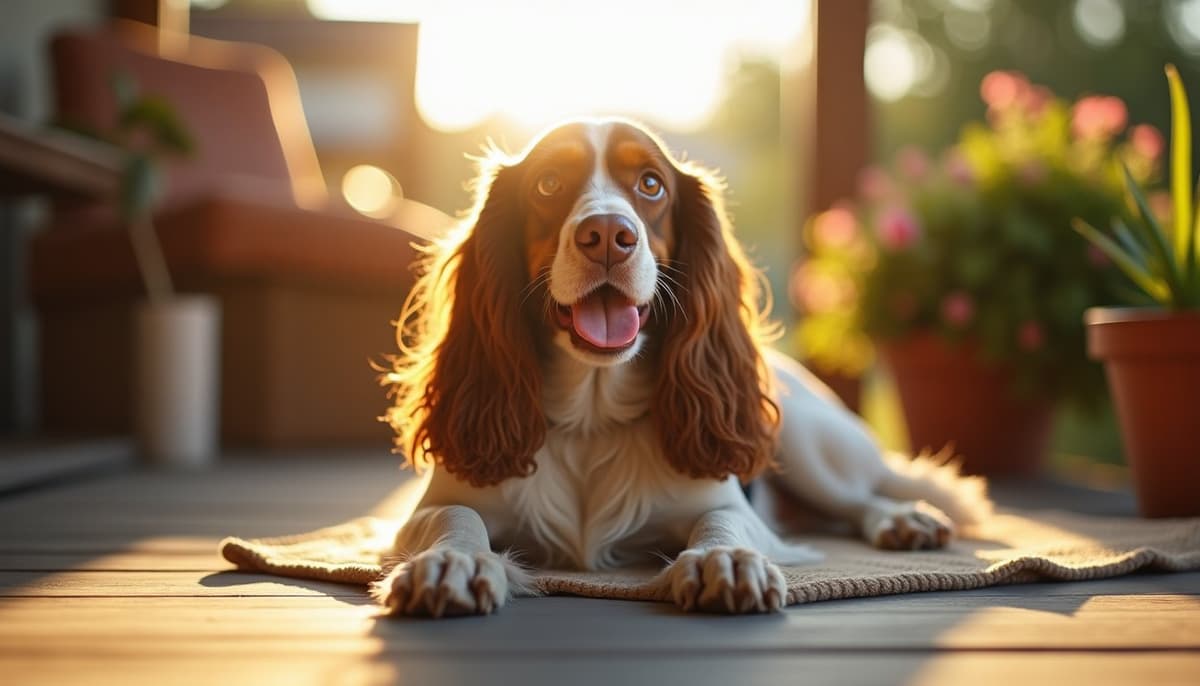 A dog on a walk ā Mobile Vet for Senior Dogs in Boise, ID