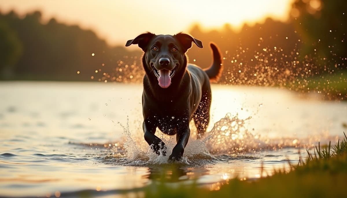 A dog on a walk — Mobile Vet for Senior Dogs in Bridgeport, CT