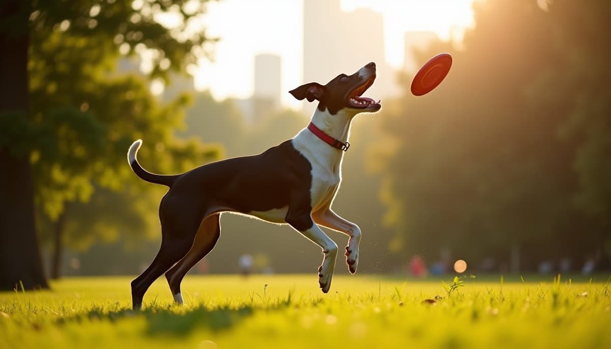 A dog on a walk — Mobile Vet for Senior Dogs in Chicago, IL