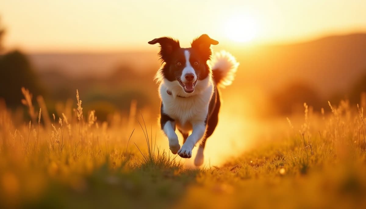 A dog on a walk — Mobile Vet for Senior Dogs in Colorado Springs, CO