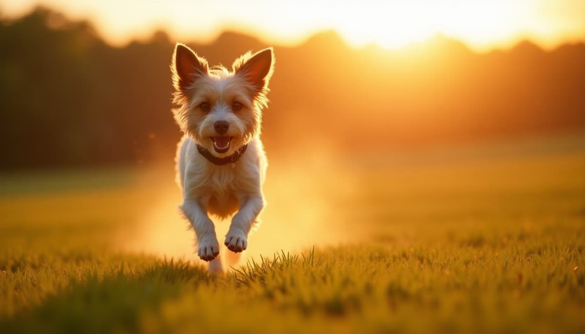 A dog on a walk ā Mobile Vet for Senior Dogs in Concord, NH