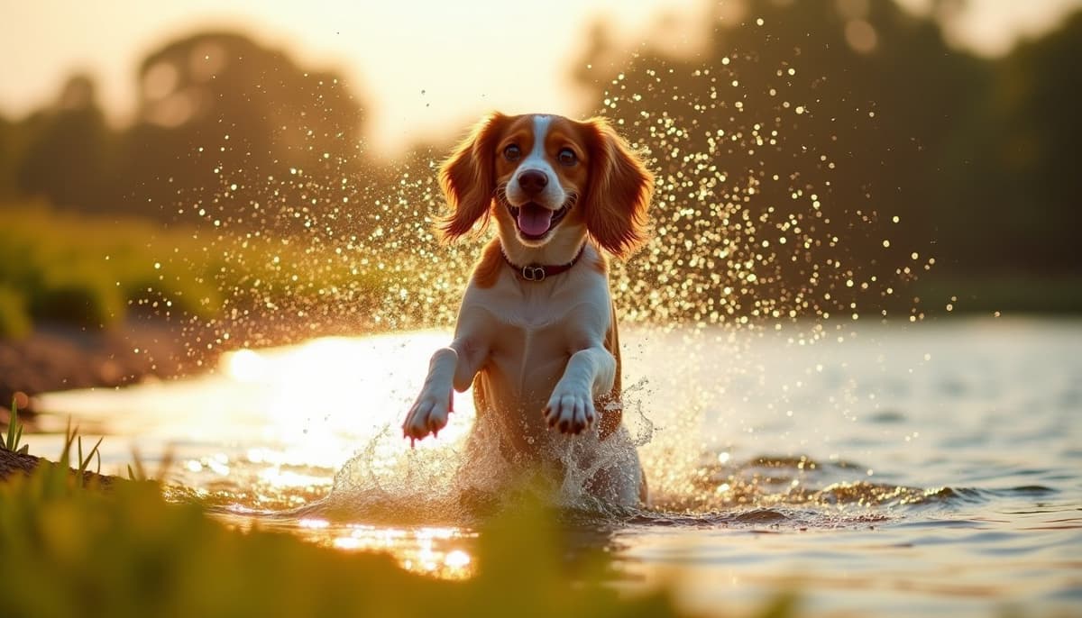 A dog on a walk — Mobile Vet for Senior Dogs in Corona, NY
