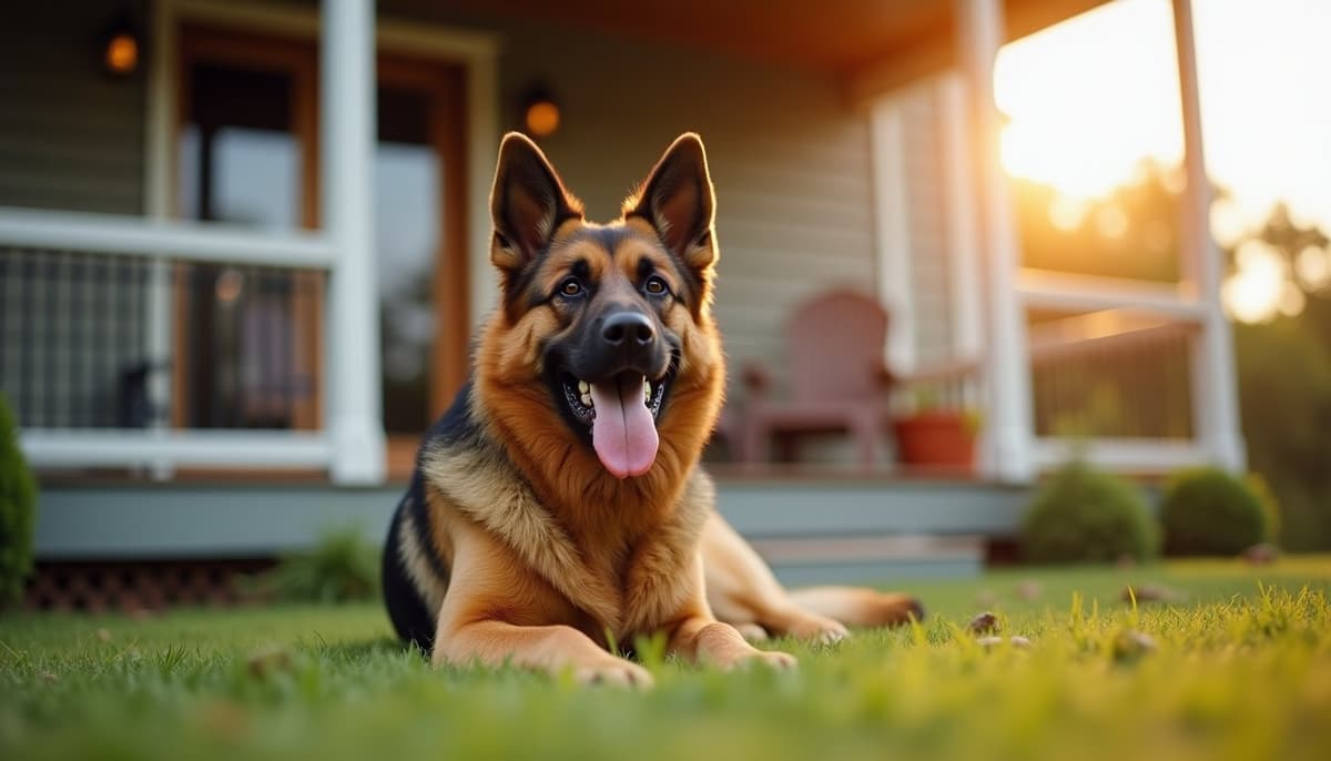 A dog on a walk — Mobile Vet for Senior Dogs in Corpus Christi, TX