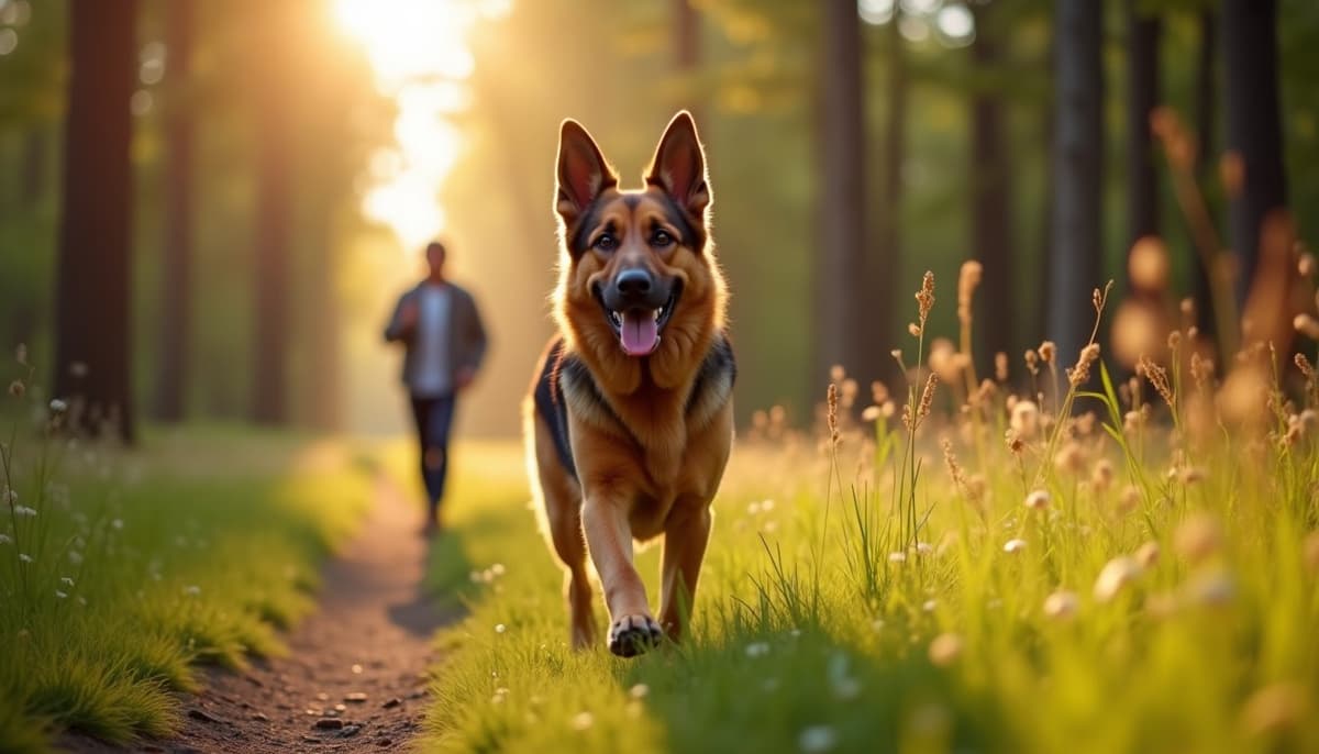 A dog on a walk ā Mobile Vet for Senior Dogs in Des Moines, IA