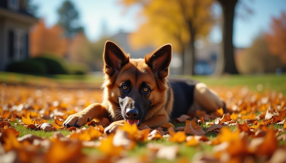 A dog on a walk — Mobile Vet for Senior Dogs in Elk Grove, CA