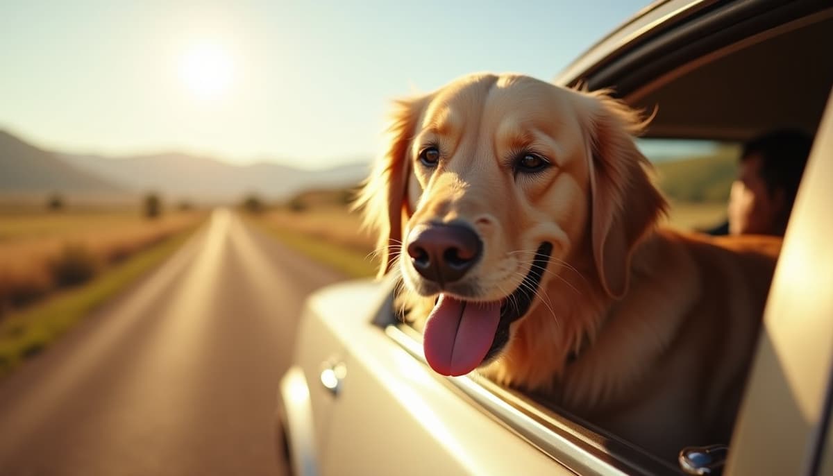 A dog on a walk ā Mobile Vet for Senior Dogs in Fort Collins, CO