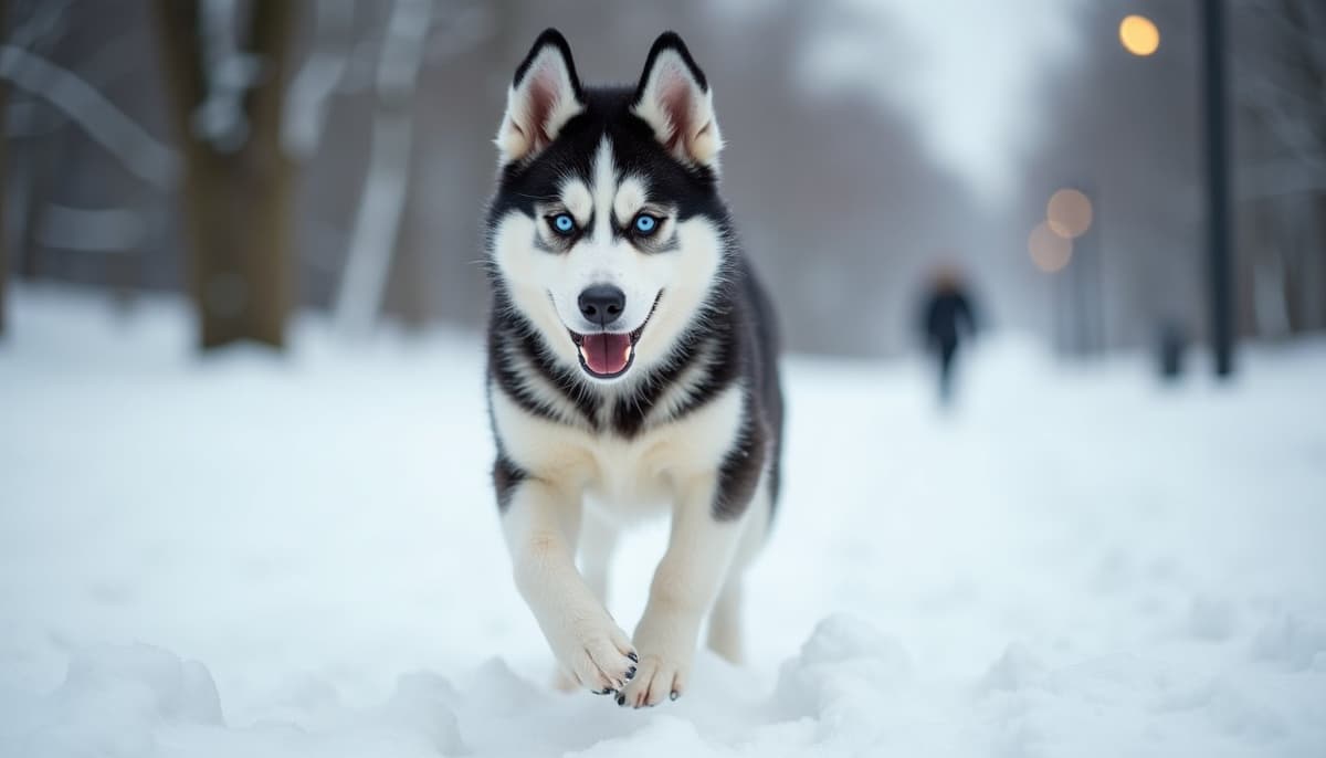 A dog on a walk — Mobile Vet for Senior Dogs in Frisco, NC