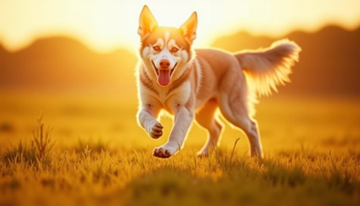A dog on a walk — Mobile Vet for Senior Dogs in Gilbert, AZ
