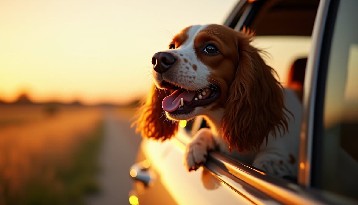 A dog on a walk — Mobile Vet for Senior Dogs in Independence, KS