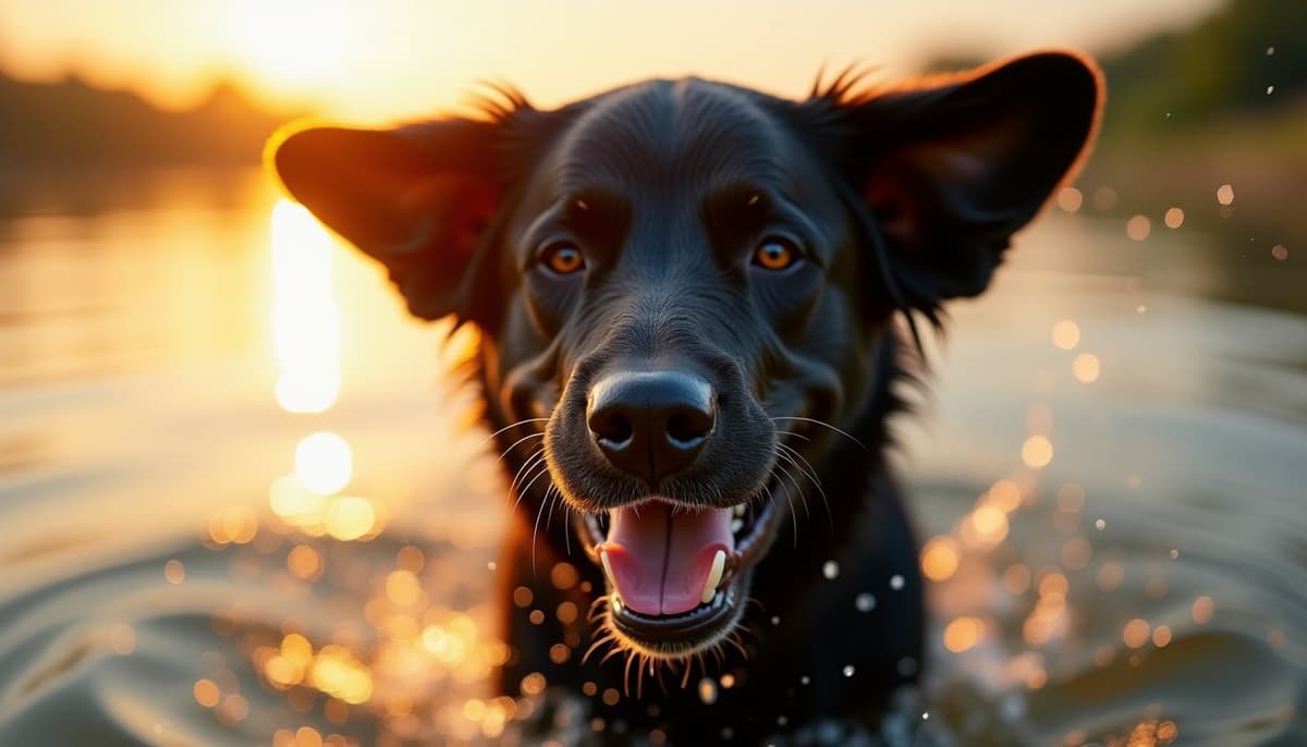 A dog on a walk — Mobile Vet for Senior Dogs in Irving, TX