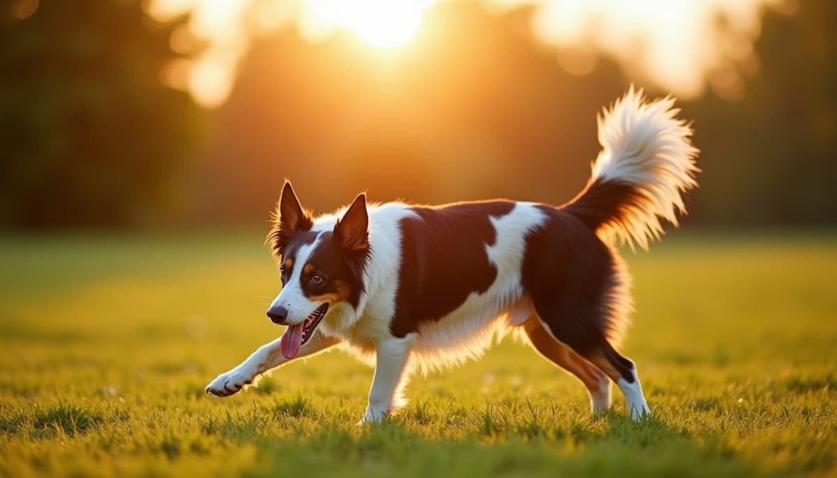 A dog on a walk — Mobile Vet for Senior Dogs in Joliet, IL