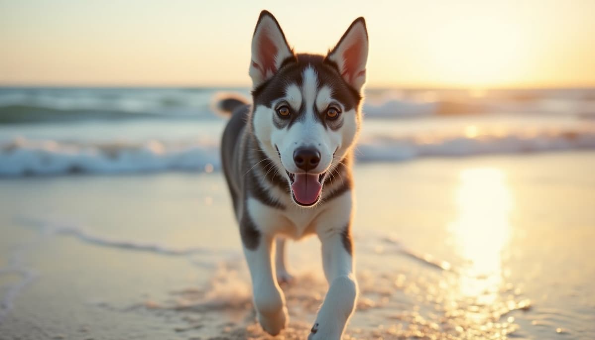 A dog on a walk — Mobile Vet for Senior Dogs in Las Cruces, NM