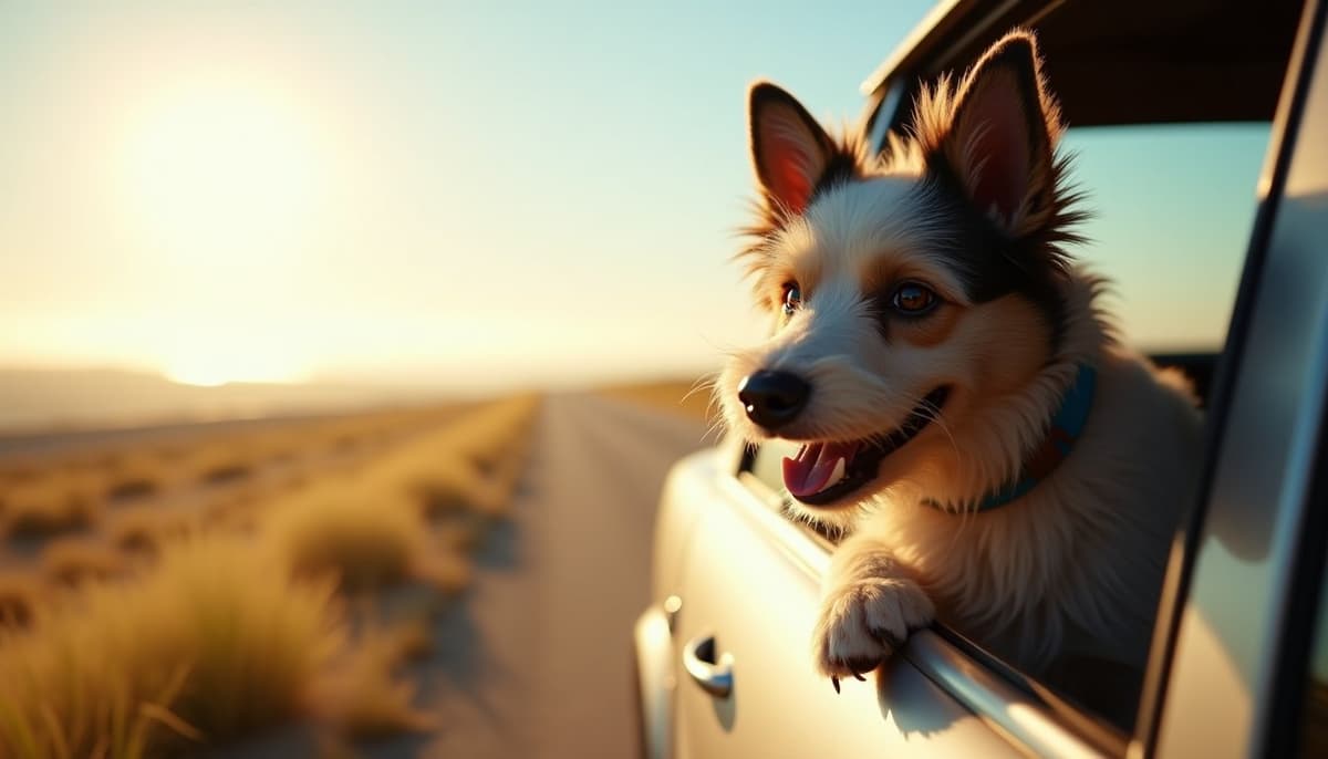 A dog on a walk ā Mobile Vet for Senior Dogs in Long Beach, CA