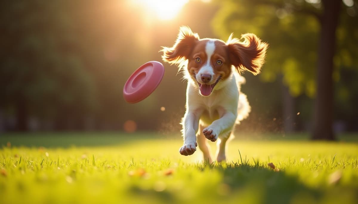 A dog on a walk — Mobile Vet for Senior Dogs in Madison, WI