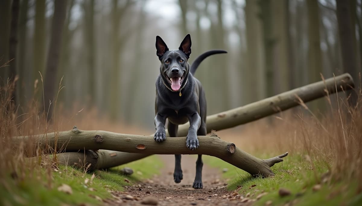 A dog on a walk — Mobile Vet for Senior Dogs in Naperville, IL