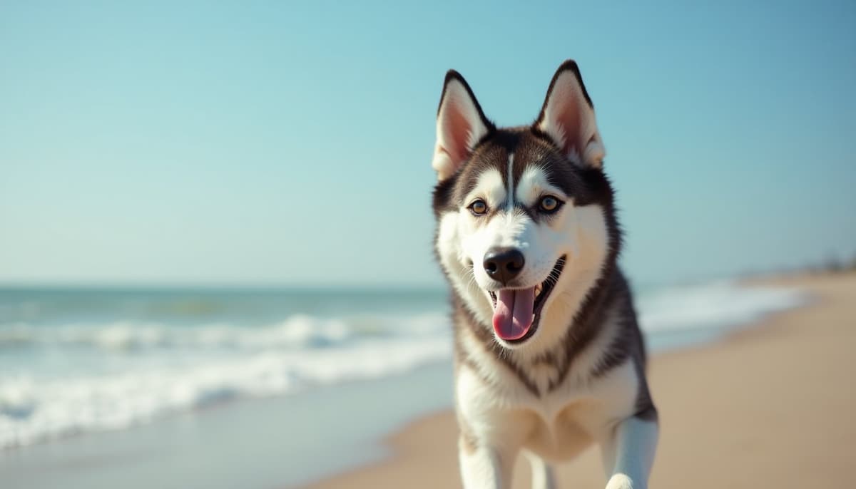 A dog on a walk — Mobile Vet for Senior Dogs in North Las Vegas, NV