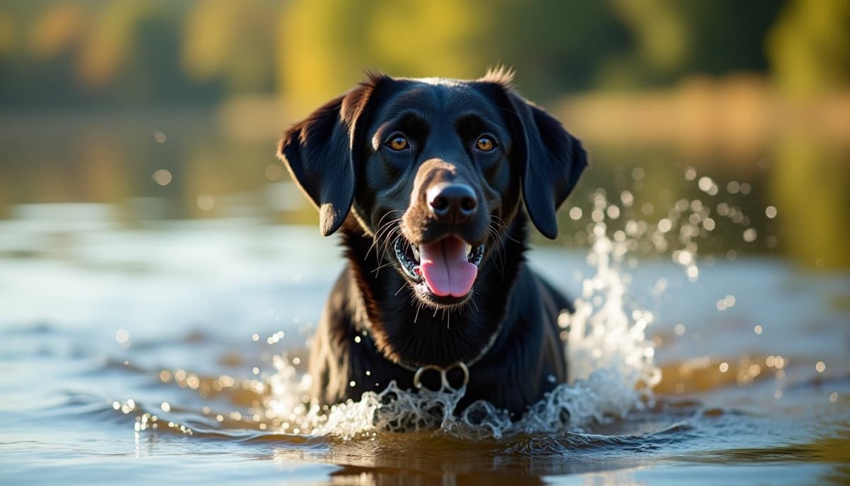 A dog on a walk — Mobile Vet for Senior Dogs in Norwalk, CT