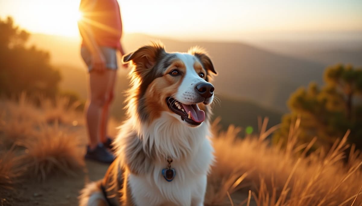 A dog on a walk ā Mobile Vet for Senior Dogs in Oxnard, CA