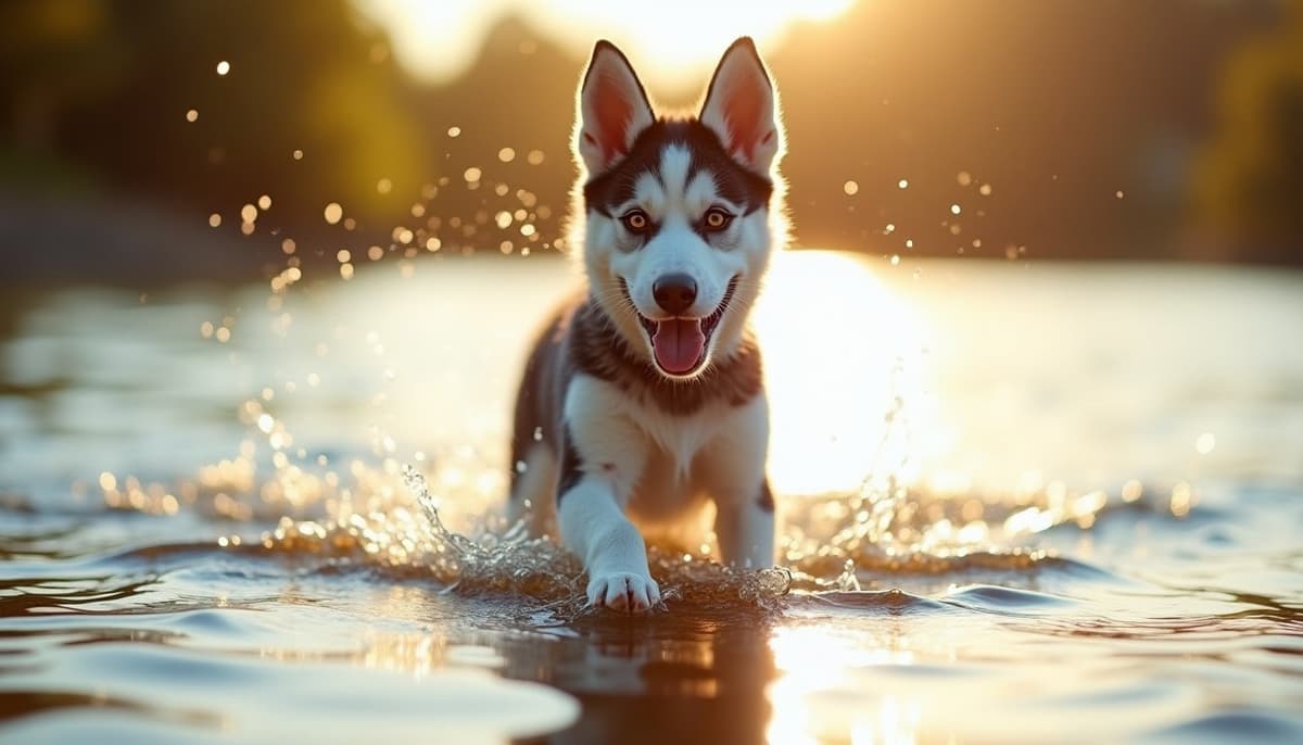 A dog on a walk — Mobile Vet for Senior Dogs in Portland, OR