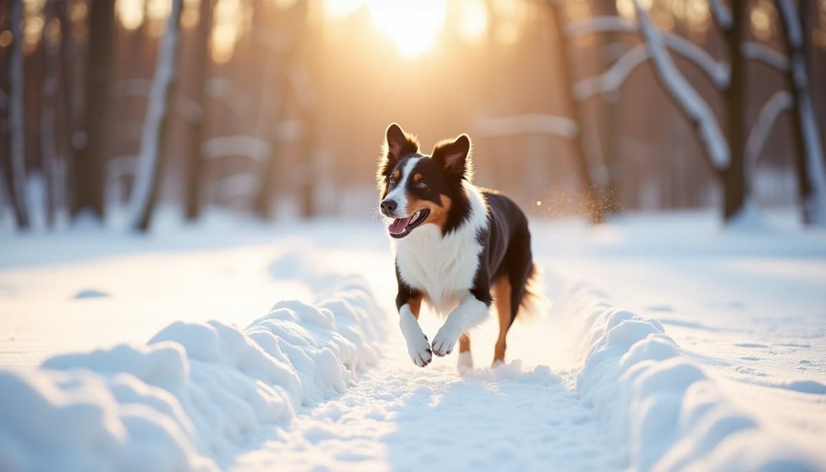 A dog on a walk — Mobile Vet for Senior Dogs Raleigh NC