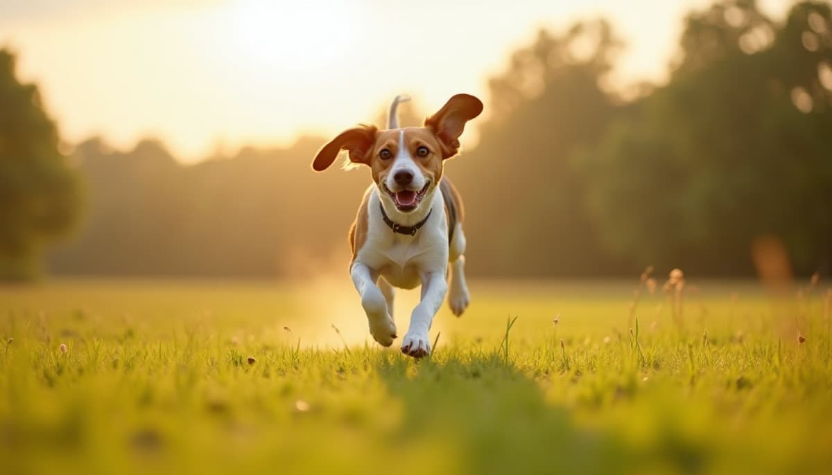 A dog on a walk — Mobile Vet for Senior Dogs in Rochester, NY