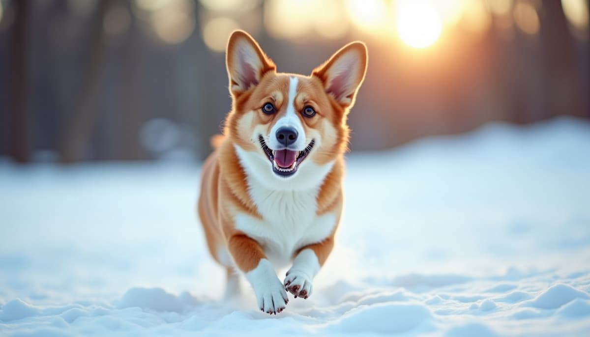 A dog on a walk — Mobile Vet for Senior Dogs in Rockford, IL