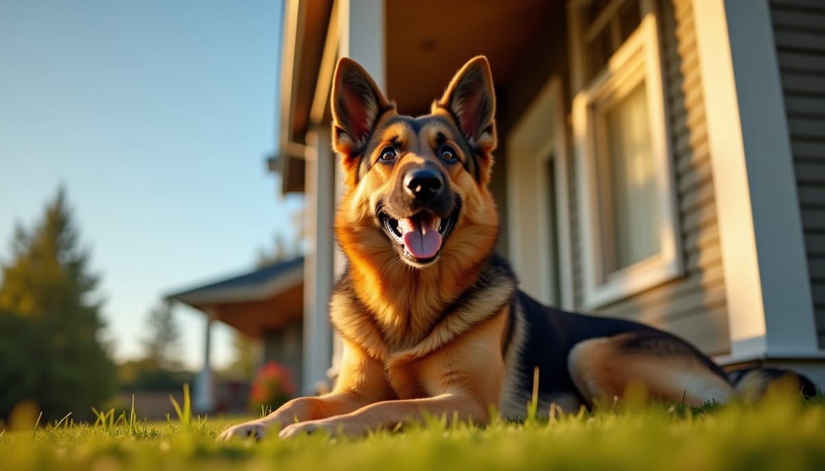 A dog on a walk — Mobile Vet for Senior Dogs in Saint Paul, MN